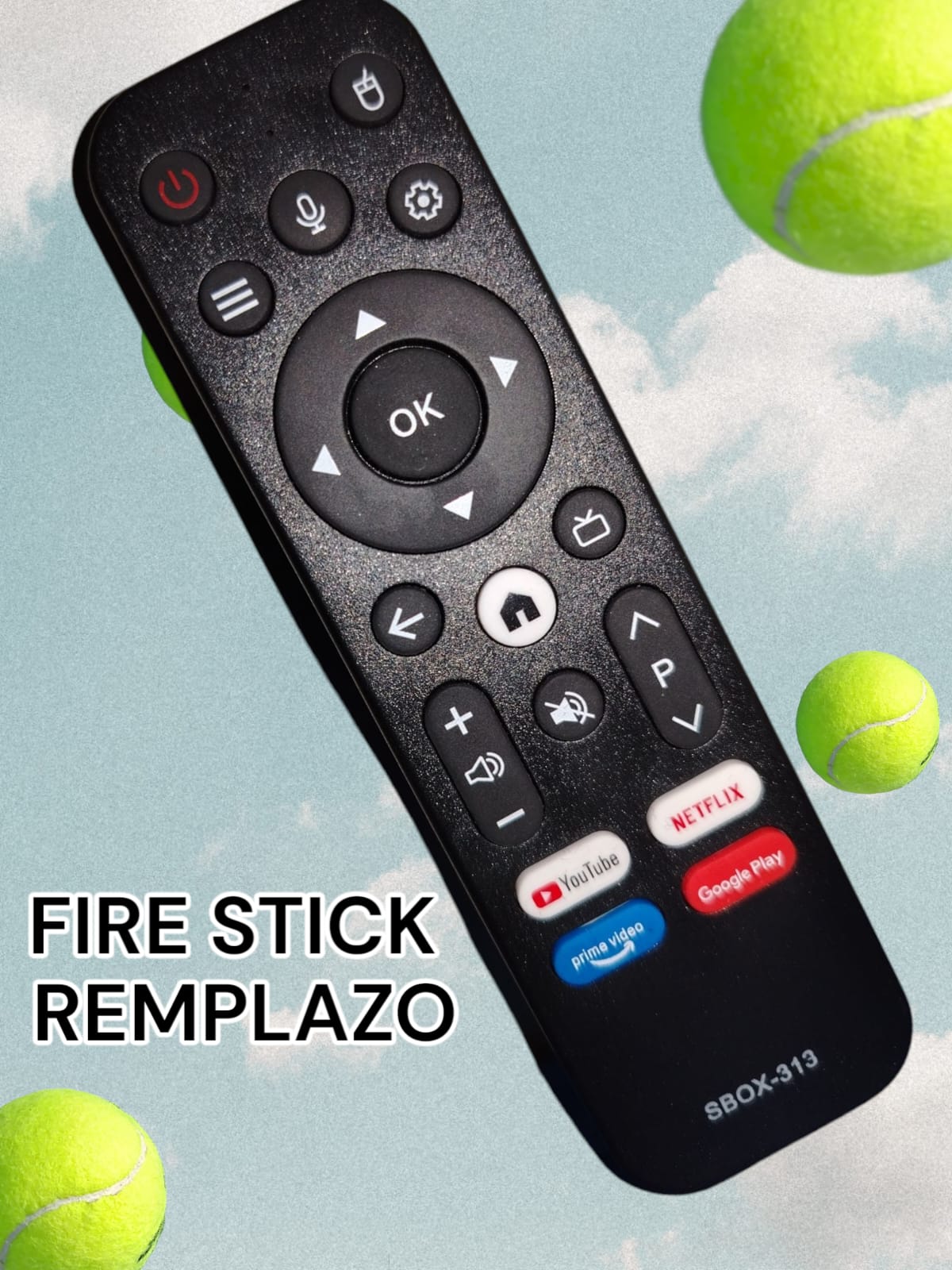 Control Remoto Remplazo Fire Stick